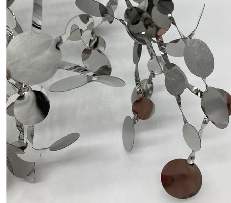 Lampa wisząca MONETTI chrom 40 cm