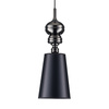 Lampa wisząca QUEEN-1 czarna 18 cm