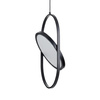 Lampa wisząca ELIPSE M LED czarna 45 cm