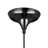 Lampa wisząca QUEEN-1 czarna 18 cm