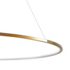 Lampa wisząca CIRCLE SLIM 120 LED złoty 120 cm