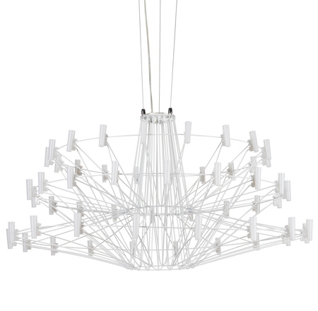 Lampa wisząca MADAME L biała 100 cm