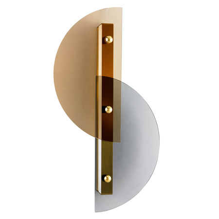 Lampa ścienna ARCO LED złota 50 cm