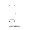 LAZER/N 219 XL