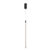 Lampa wisząca SPARO S LED czarna 60 cm