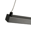 Lampa wisząca BEAM-100 LED czarna 100 cm