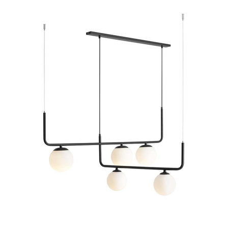 LAMPA WISZĄCA ARTEMIDA 5 BLACK
