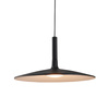 Lampa wisząca HANK LED czarna 35 cm