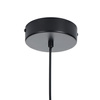 Lampa wisząca ELIPSE M LED czarna 45 cm