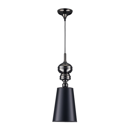 Lampa wisząca QUEEN-1 czarna 18 cm