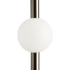 Lampa wisząca O-LINE LED 93 cm czarna