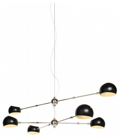 Lampa wisząca ASTRONOMY-6 biała 165 cm