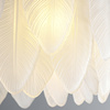 Lampa wisząca PIUMA biała 60 cm