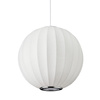 Lampa wisząca SILK biała 30 cm