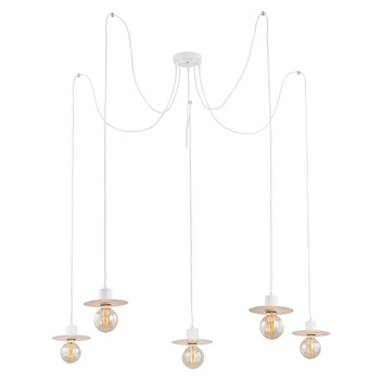 CORSO 2077 lampa wisząca 5 pł. "pająk"