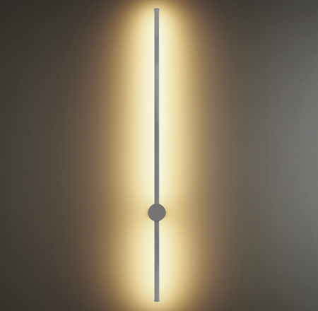 Lampa ścienna SPARO LED biała 100 cm