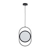 Lampa wisząca ELIPSE M LED czarna 45 cm