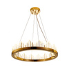 Lampa wisząca LUSSO LED złota 60 cm
