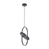 Lampa wisząca ELIPSE M LED czarna 45 cm