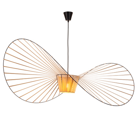 Lampa wisząca kapelusz SOMBRERO beżowa 140 cm