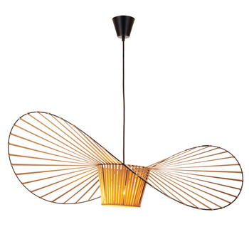 Lampa wisząca kapelusz SOMBRERO beżowa 100 cm