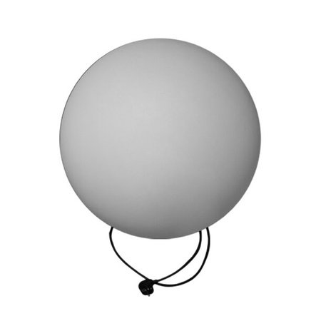 Lampa ogrodowa kula BALL S biała 35 cm