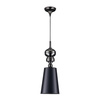 Lampa wisząca QUEEN-1 czarna 18 cm