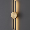 Lampa ścienna CENTRO czarna 122 cm