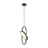 Lampa wisząca ELIPSE M LED czarna 45 cm