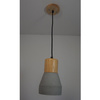 Lampa wisząca CONCRETE szary beton 12 cm