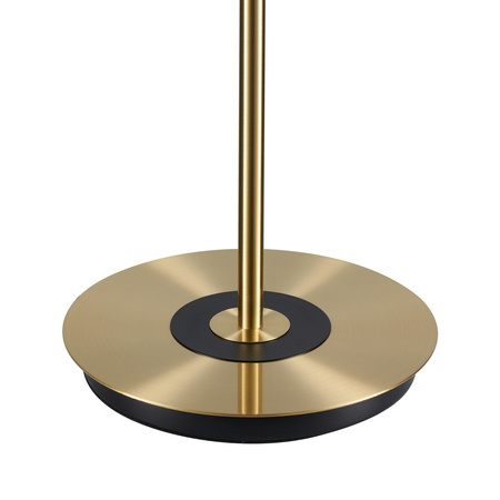 Lampa podłogowa ARTDECO czarno - złota 162 cm