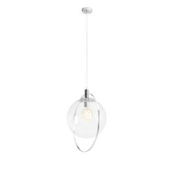 LAMPA WISZĄCA AURA CHROME TRANSPARENT