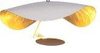 Lampa wisząca ENIGMA LED biało złota 60 cm