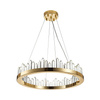 Lampa wisząca LUSSO LED złota 60 cm