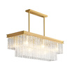 Lampa wisząca ICELAND mosiądz 100 cm