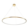 Lampa wisząca CIRCLE SLIM 120 LED złoty 120 cm