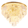 Plafon sufitowy SPLENDORE złoty 80 cm