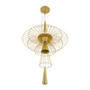 Lampa wisząca SUSSO L złota 60 cm