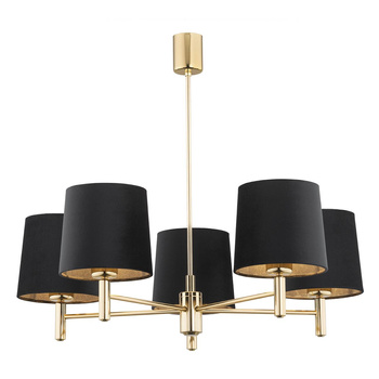 PONTE PLUS 2107 żyrandol 5 pł.