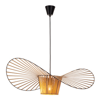 Lampa wisząca kapelusz SOMBRERO beżowa 80 cm