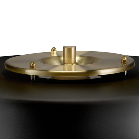 Lampa podłogowa ARTDECO czarno - złota 162 cm