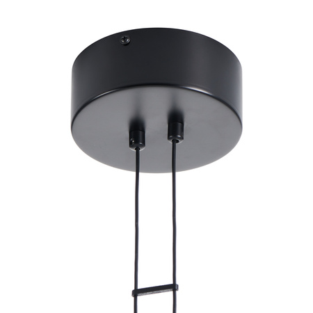 Lampa wisząca FORMA LED czarna 110 cm