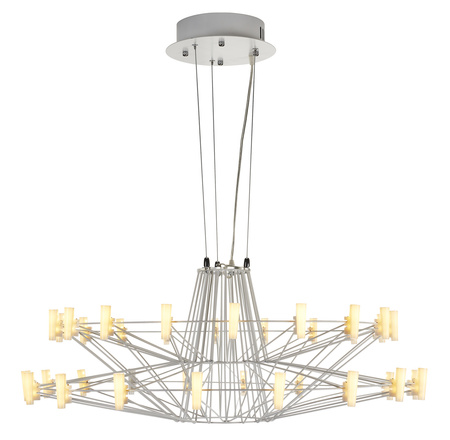 Lampa wisząca MADAME S LED biała 90 cm