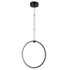 Lampa wisząca COCO 1 LED czarna 40 cm