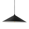 Lampa ścienna SWING czarna 140 cm