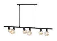 LAMPA WISZĄCA BIKER 6 BLACK