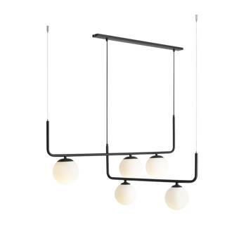 LAMPA WISZĄCA ARTEMIDA 5 BLACK