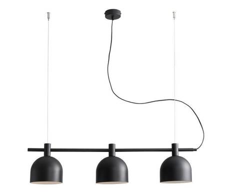 LAMPA WISZĄCA BERYL 3 BLACK