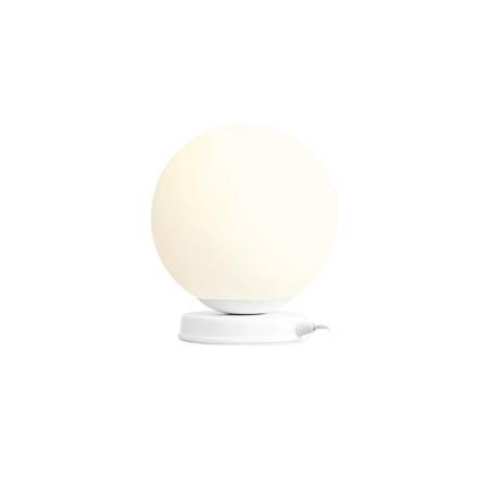 LAMPKA BIURKOWA BALL WHITE M